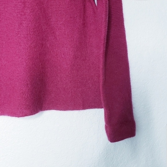 Eileen Fisher Chunky Open Knit Crew Sweater 081 - Picture 6 of 7